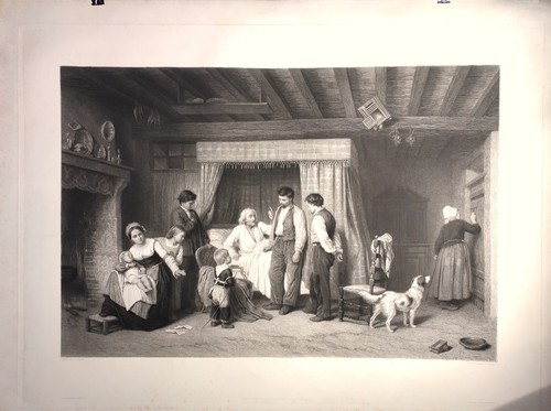 Stampa antica dell - 'anno, 1867