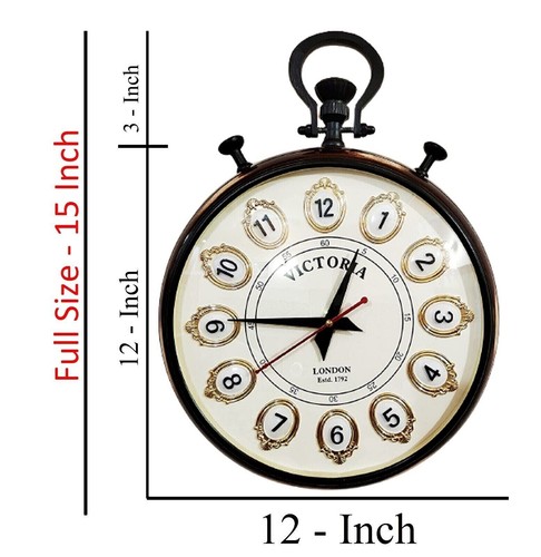 Orologio parete legno - in,