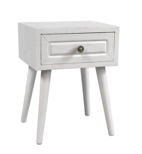 Comodino piedi legno 1 - comodino,