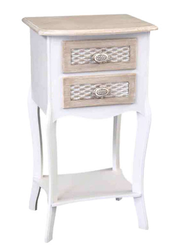 Comodino legno cassetti - comodino,