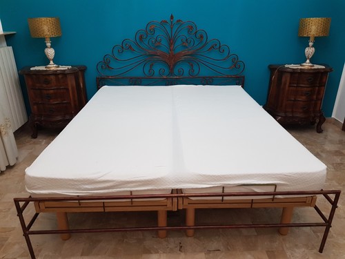 Letto ferro battuto