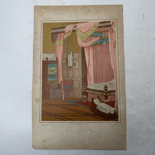 Stampa antica colori - antica, a